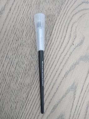 Sephora Makeup Brush#57 with Clear Protective Cap .Black Handle Brand New Sealed